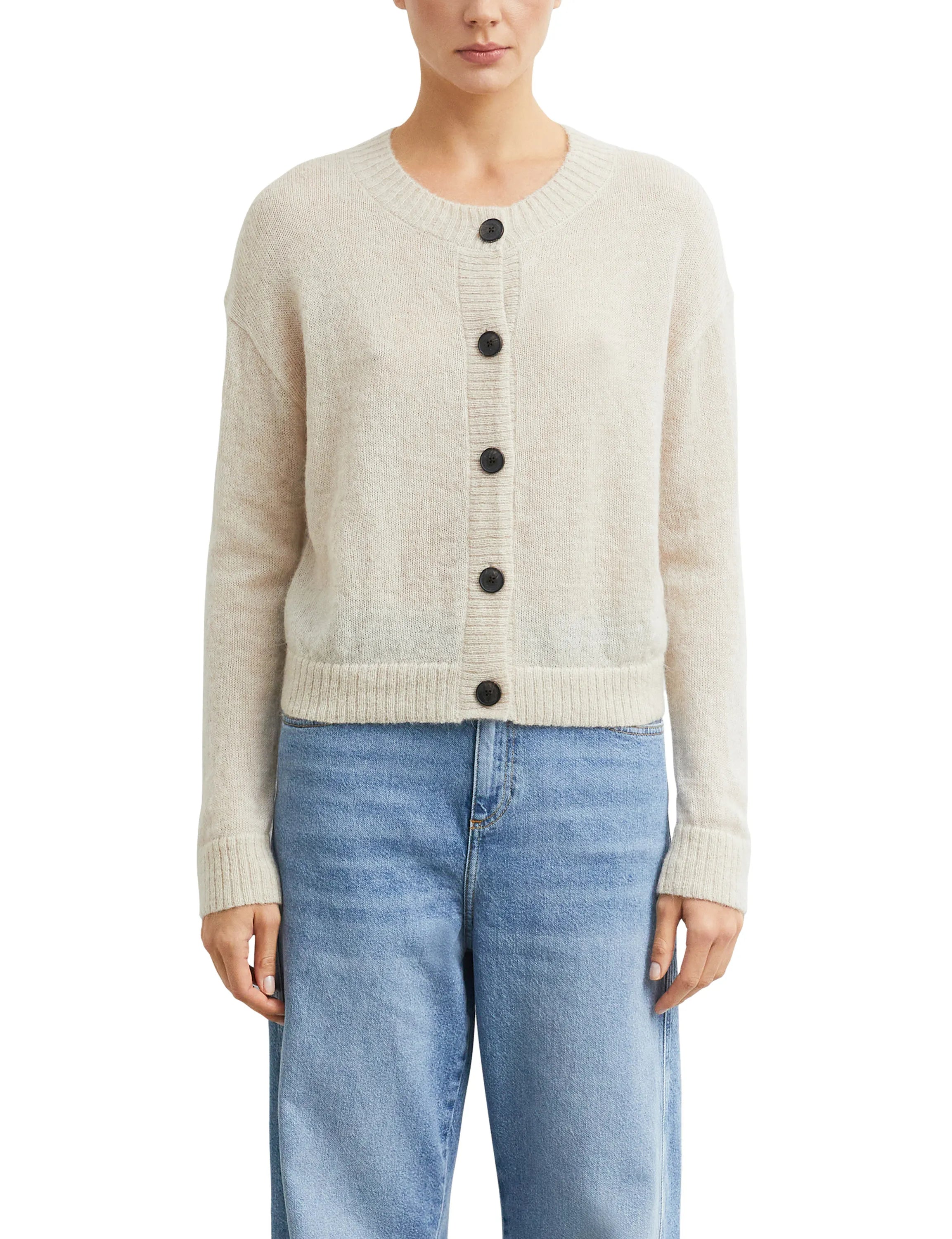 Strickjacke aus Wollmix