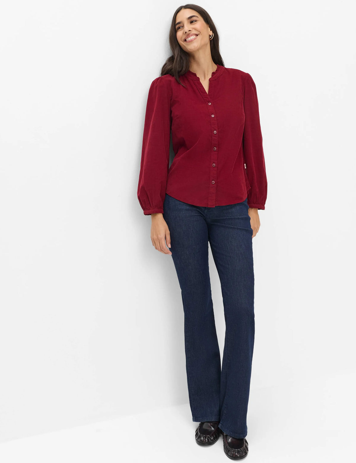 Bluse VIOLET aus Baumwolle
