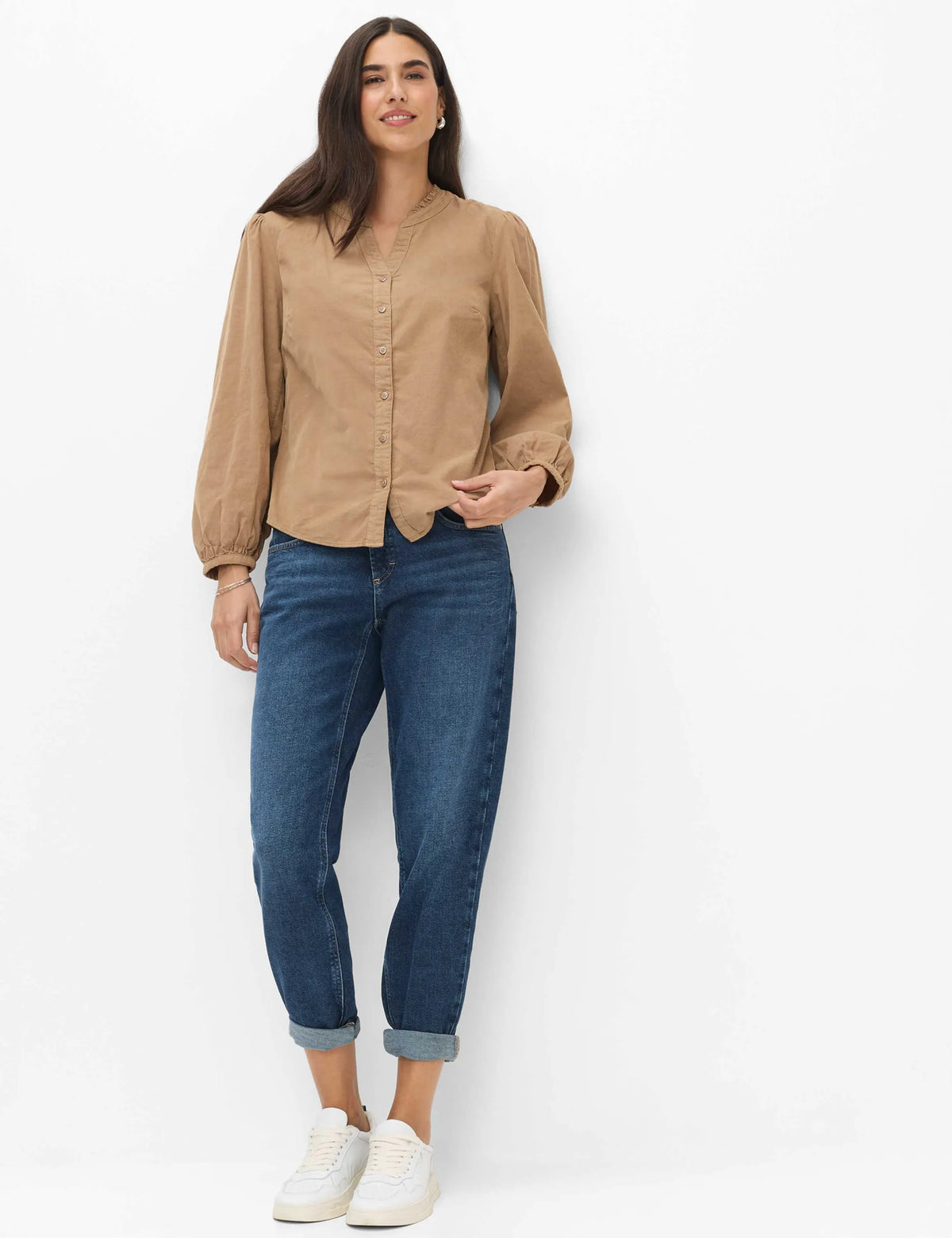 Bluse VIOLET aus Baumwolle