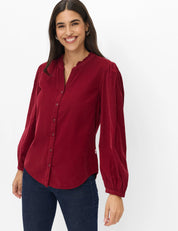 Bluse VIOLET aus Baumwolle