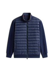 Hybrid-Steppjacke mit Stehkragen