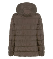 Steppjacke mit abnehmbarer Kapuze