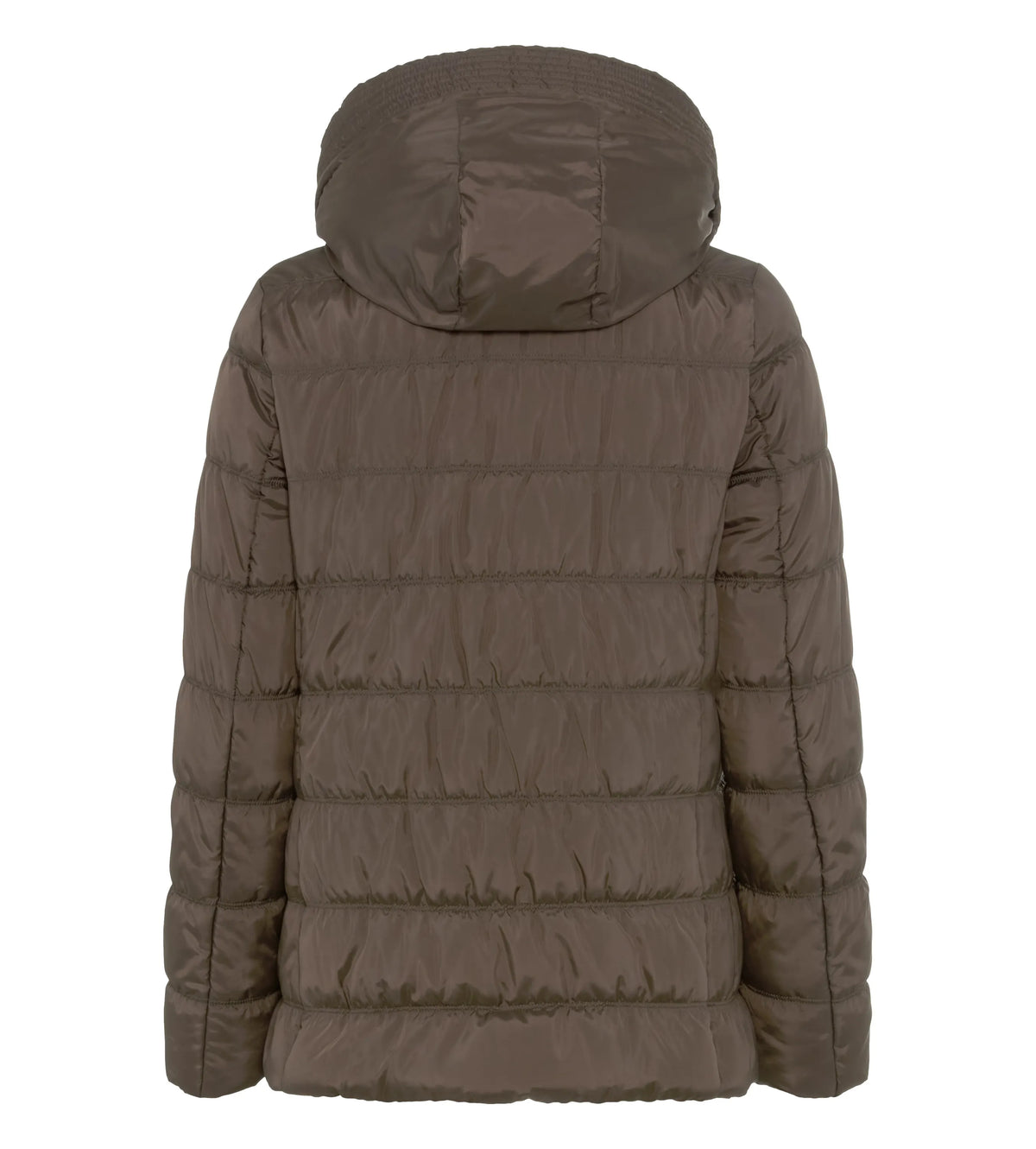 Steppjacke mit abnehmbarer Kapuze
