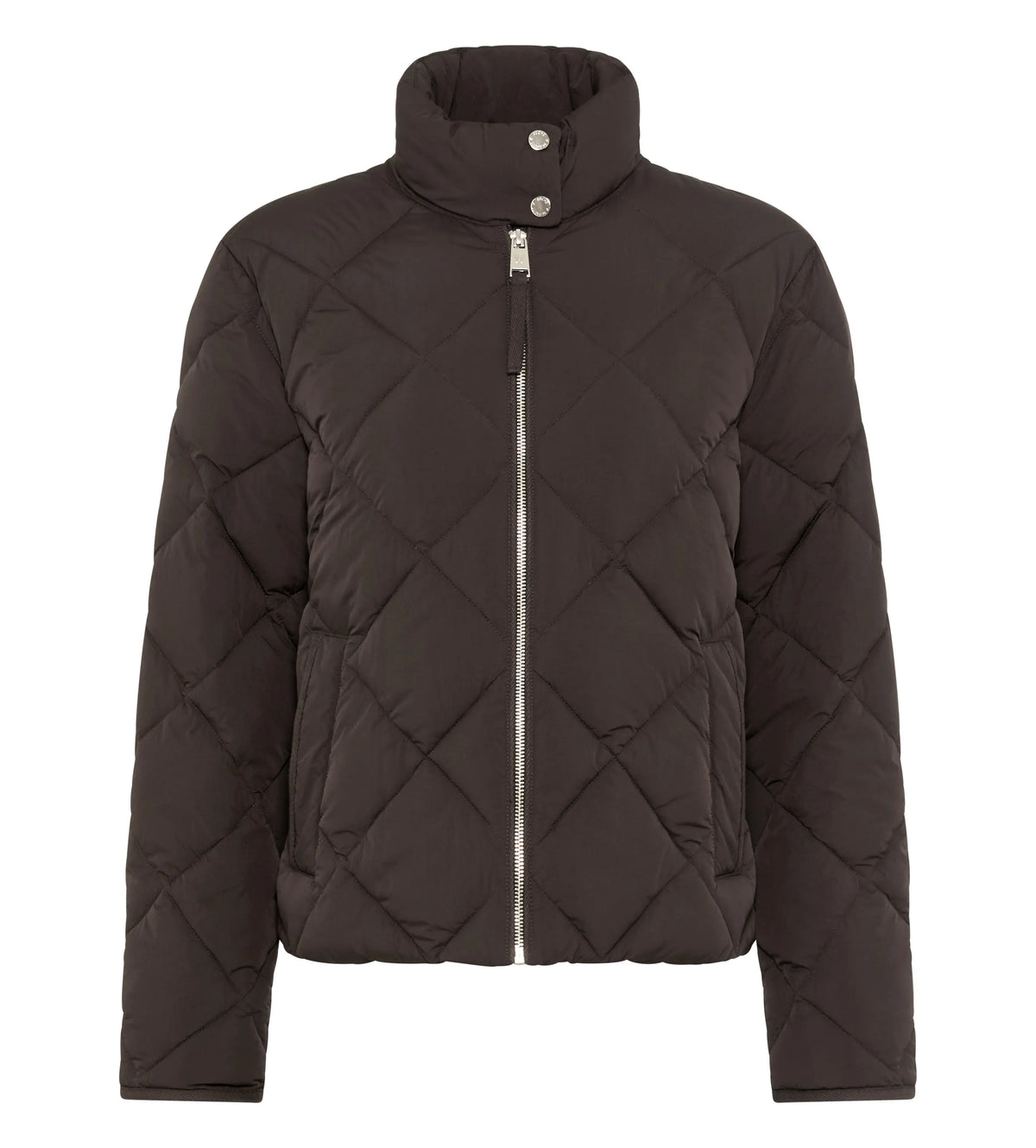 Steppjacke mit Stehkragen