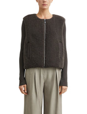 Teddy-Weste reversible