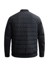Hybrid-Jacke mit Jersey-Nylon-Mix