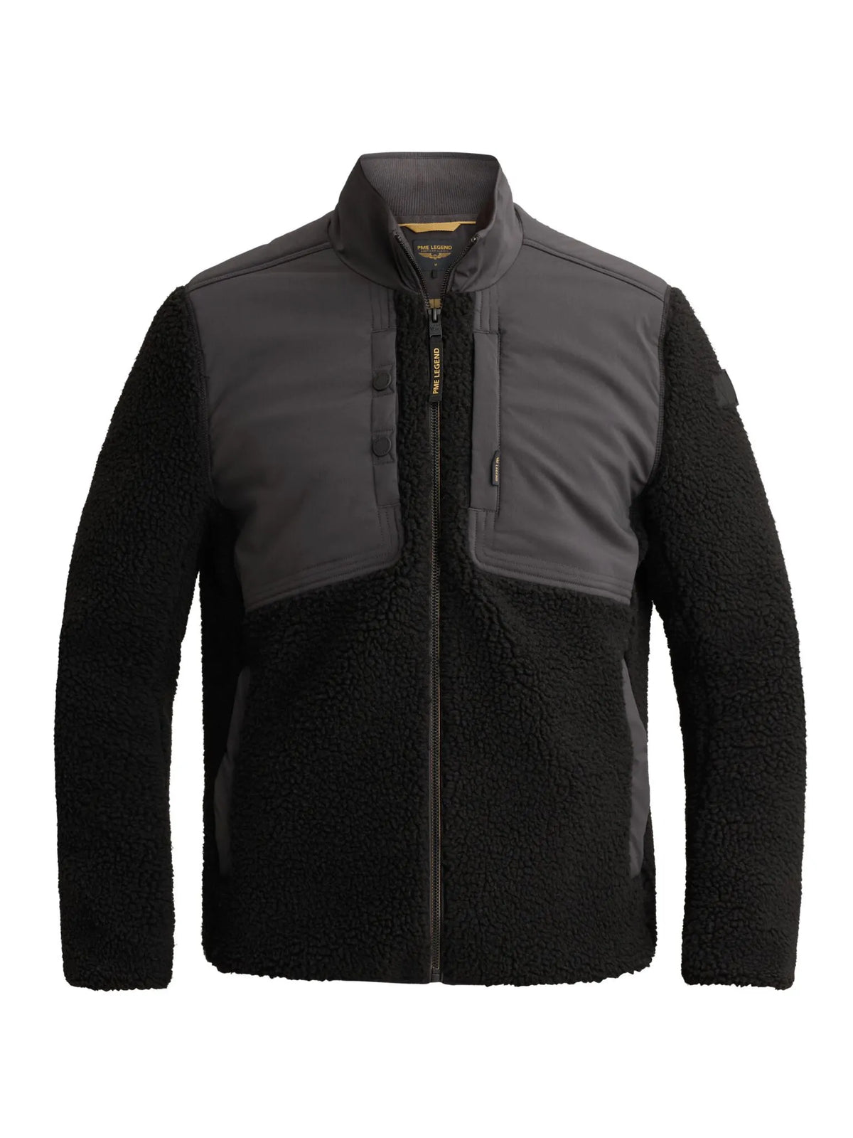 Teddyjacke mit Stehkragen