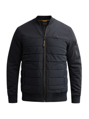 Hybrid-Jacke mit Jersey-Nylon-Mix