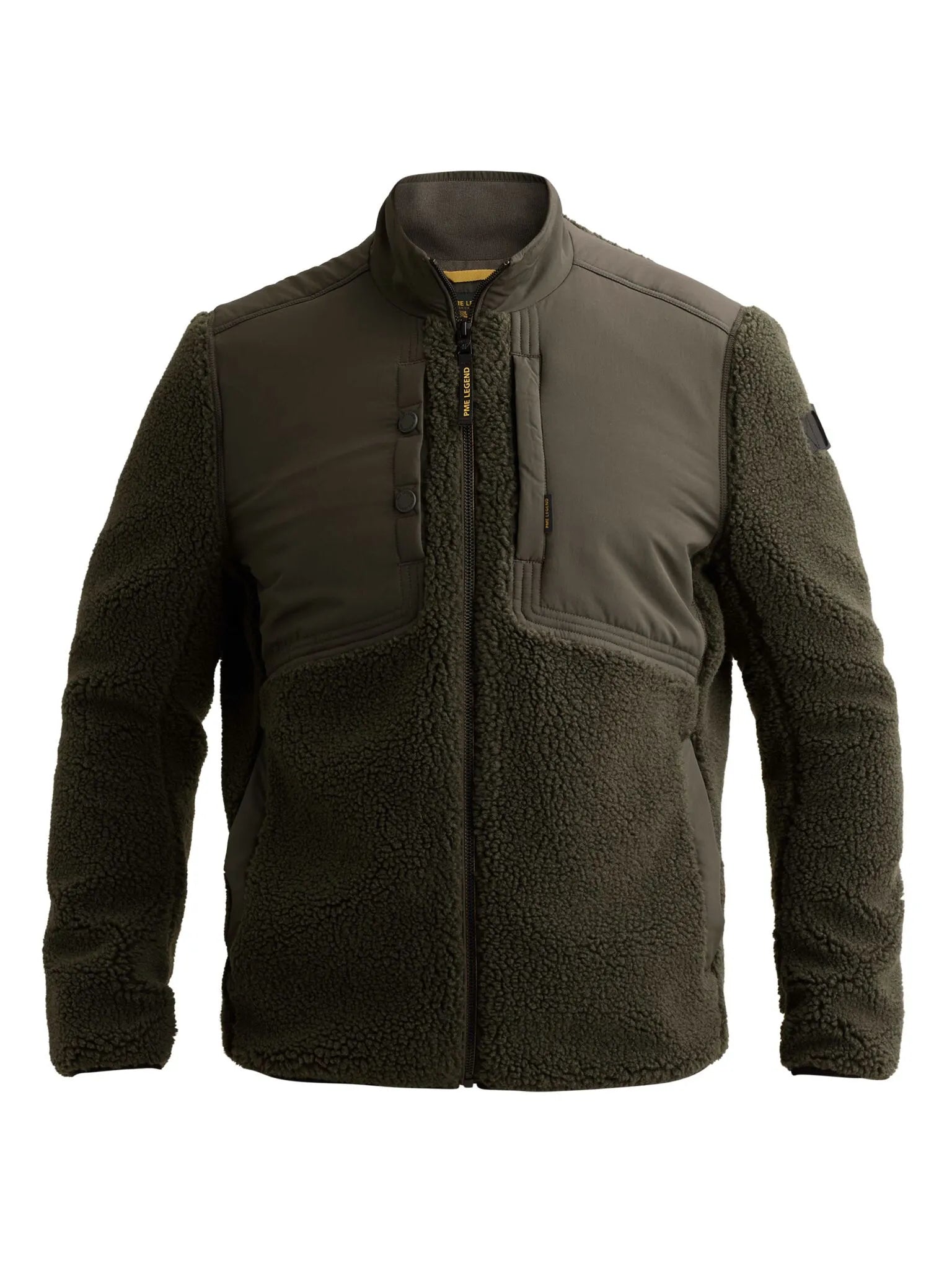Teddyjacke mit Stehkragen