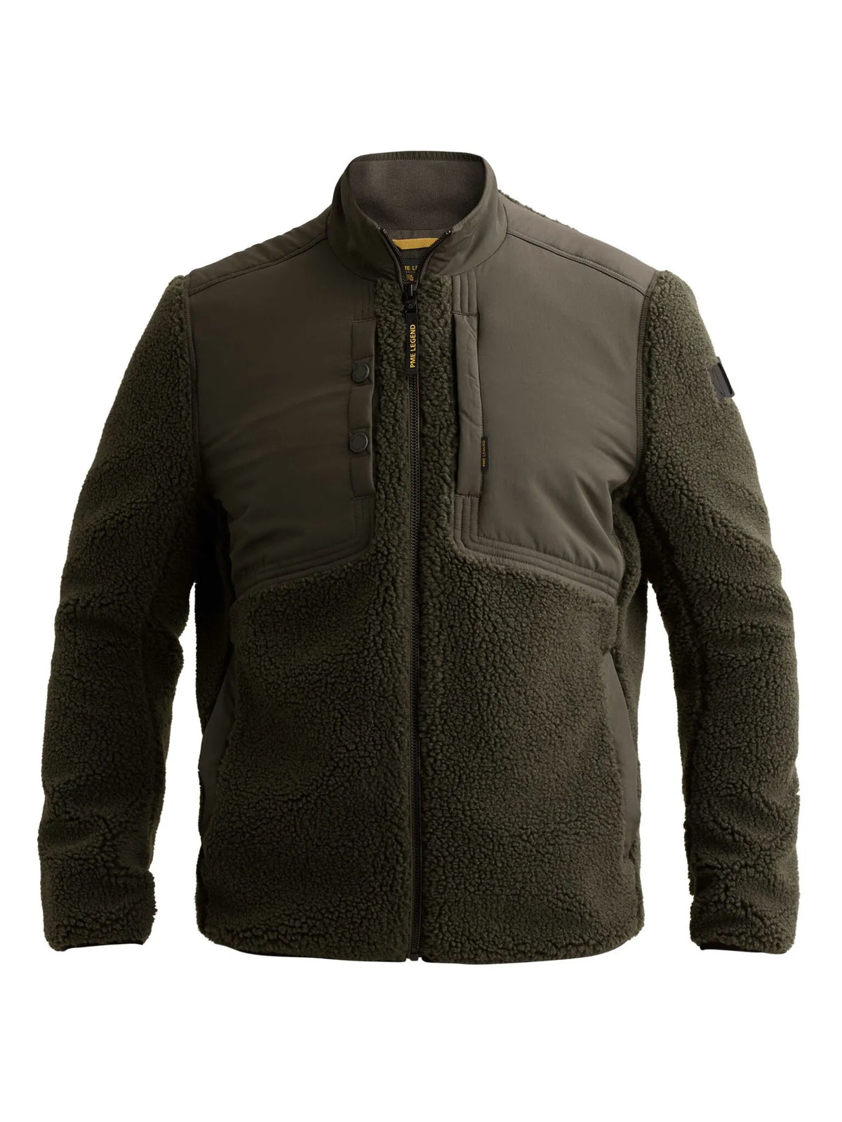 Teddyjacke mit Stehkragen
