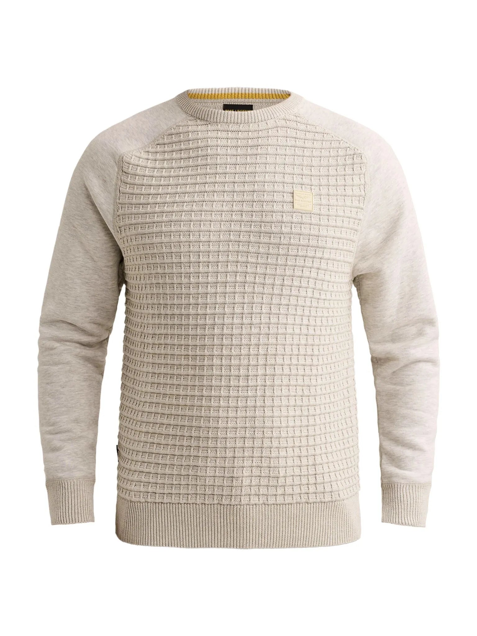 Strickpullover mit Waffelstruktur