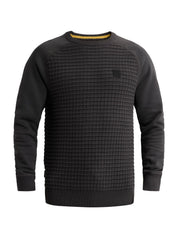 Strickpullover mit Waffelstruktur