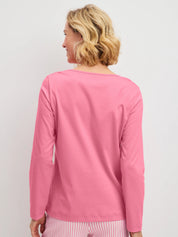 Langarmshirt aus Baumwolle