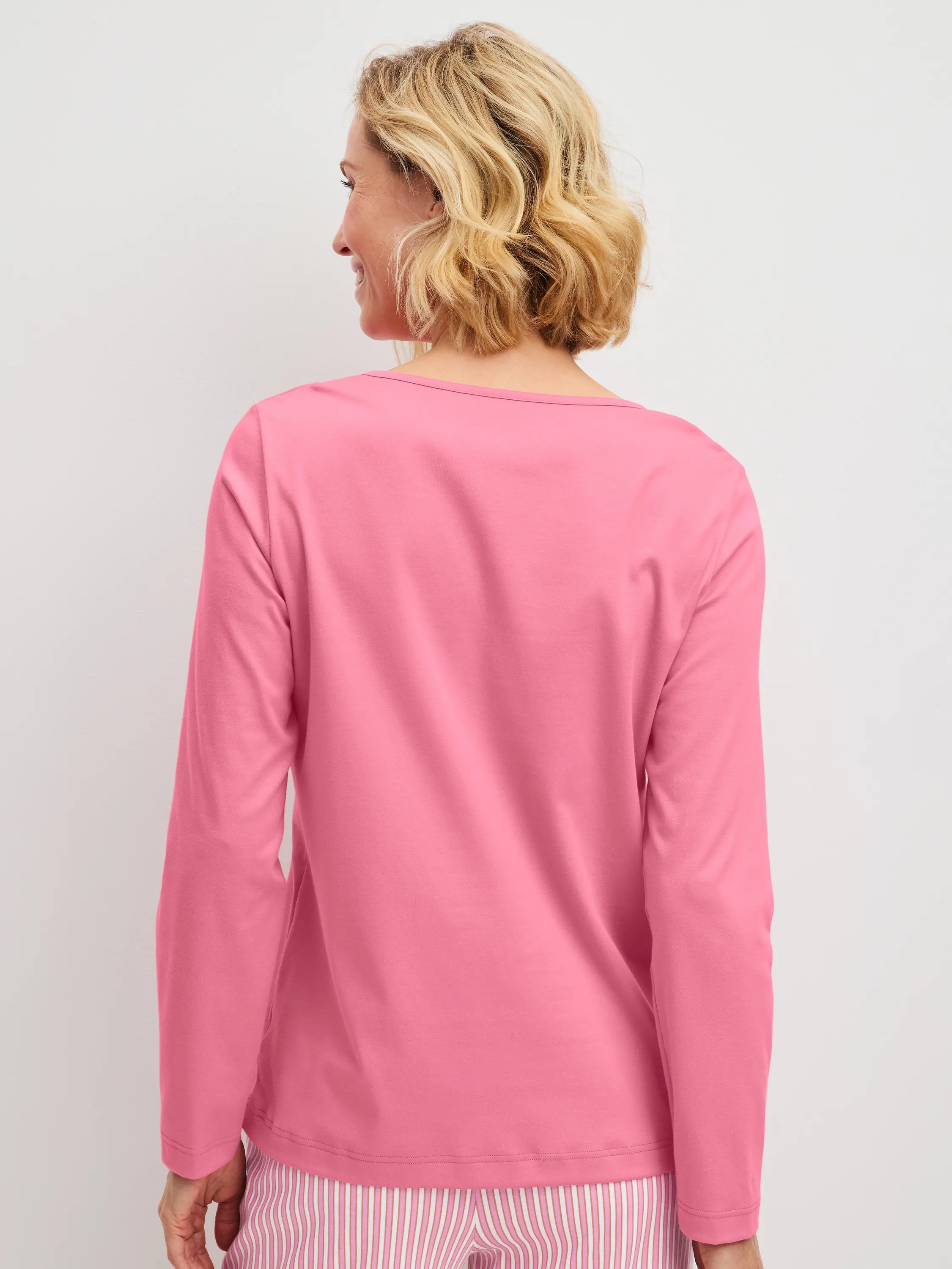 Langarmshirt aus Baumwolle