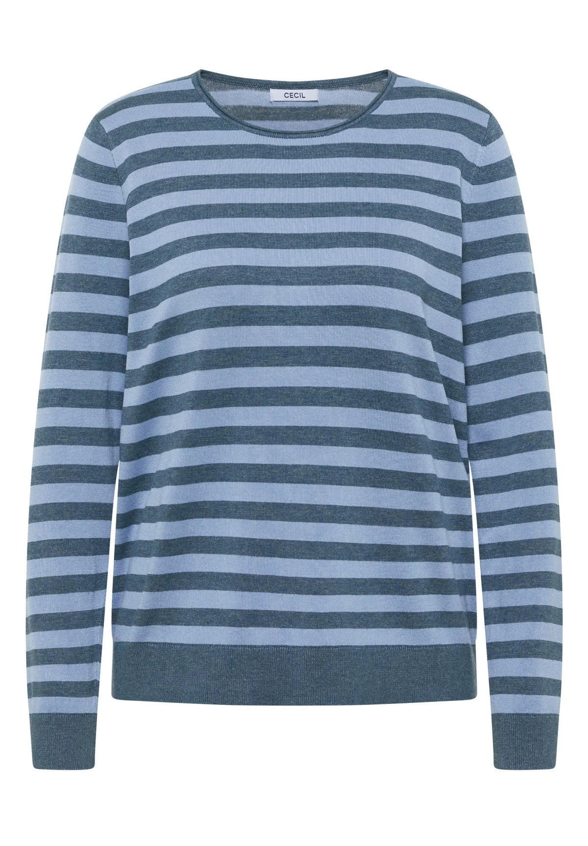 Strickpullover gestreift