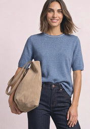 Kurzarm Pullover