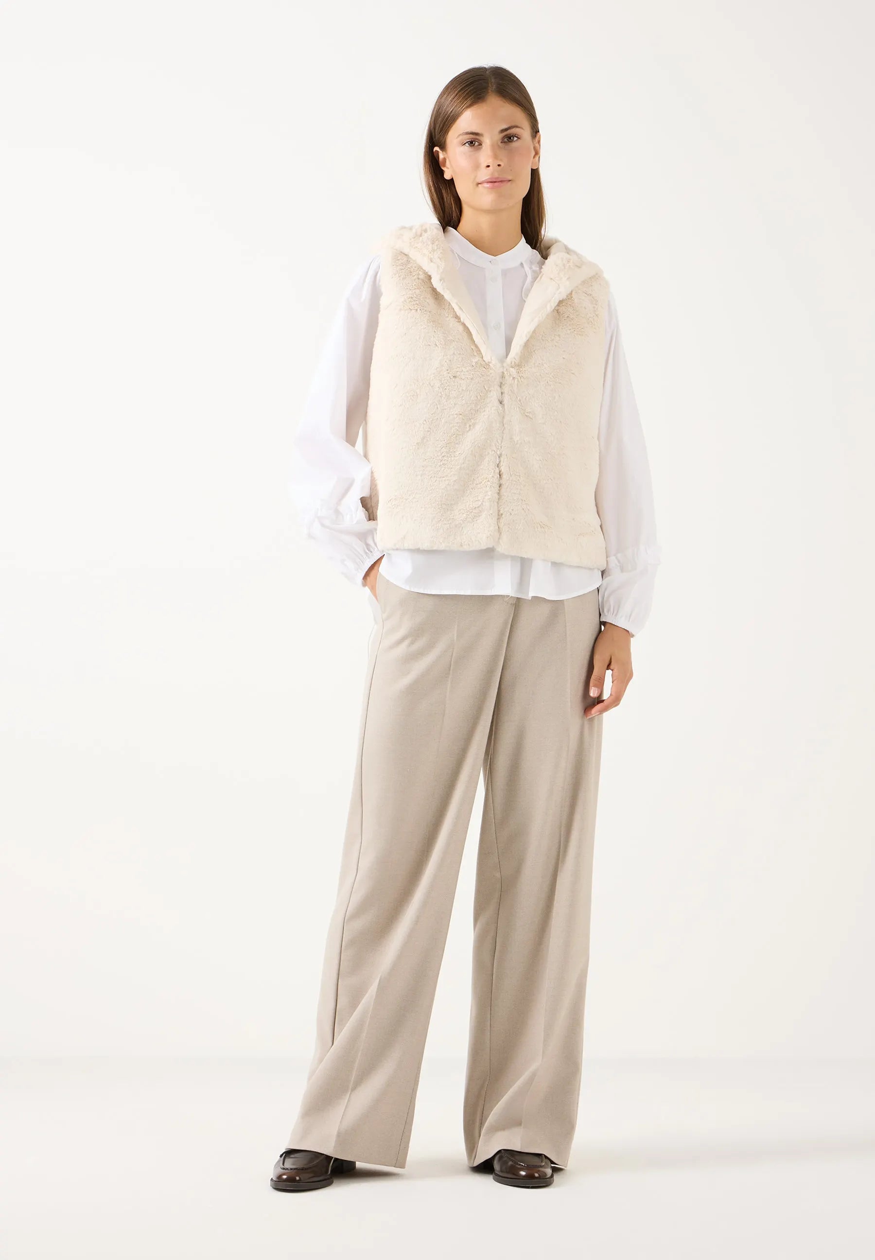 Bluse mit Rüschendetails