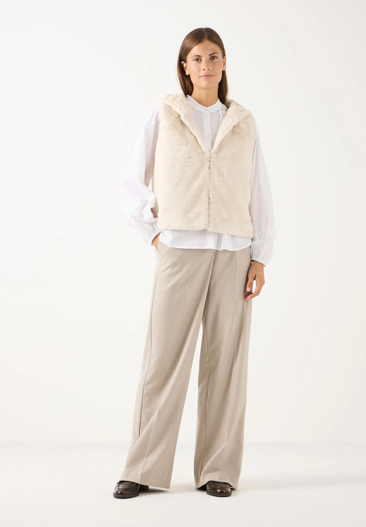 Bluse mit Rüschendetails