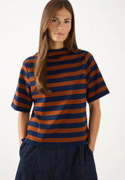T-Shirt mit Turtleneck