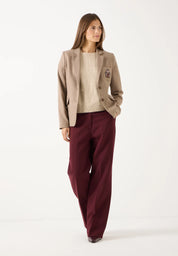 Blazer mit Pattentaschen