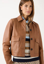 Lederjacke
