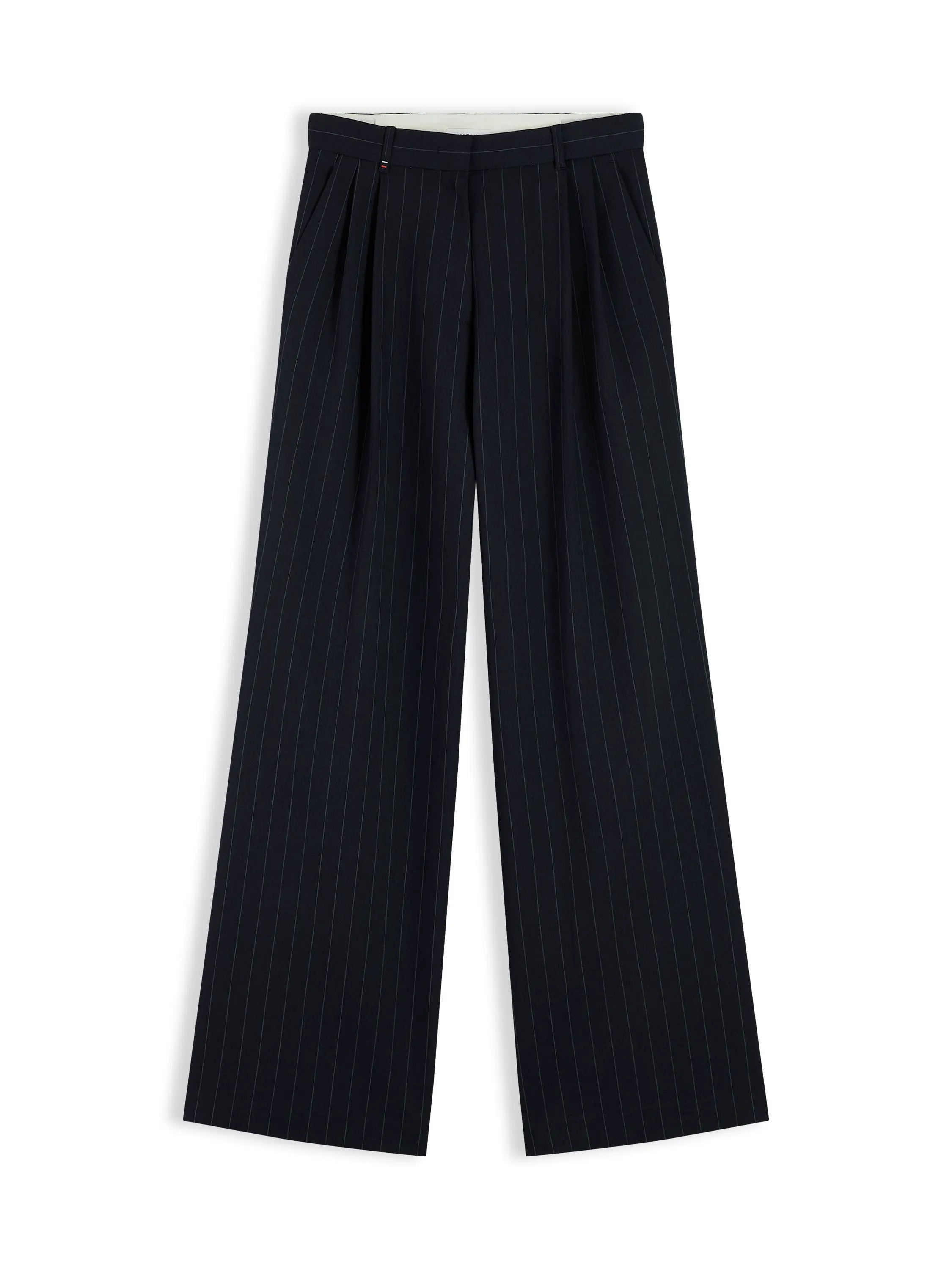 Bundfaltenhose Wide Leg