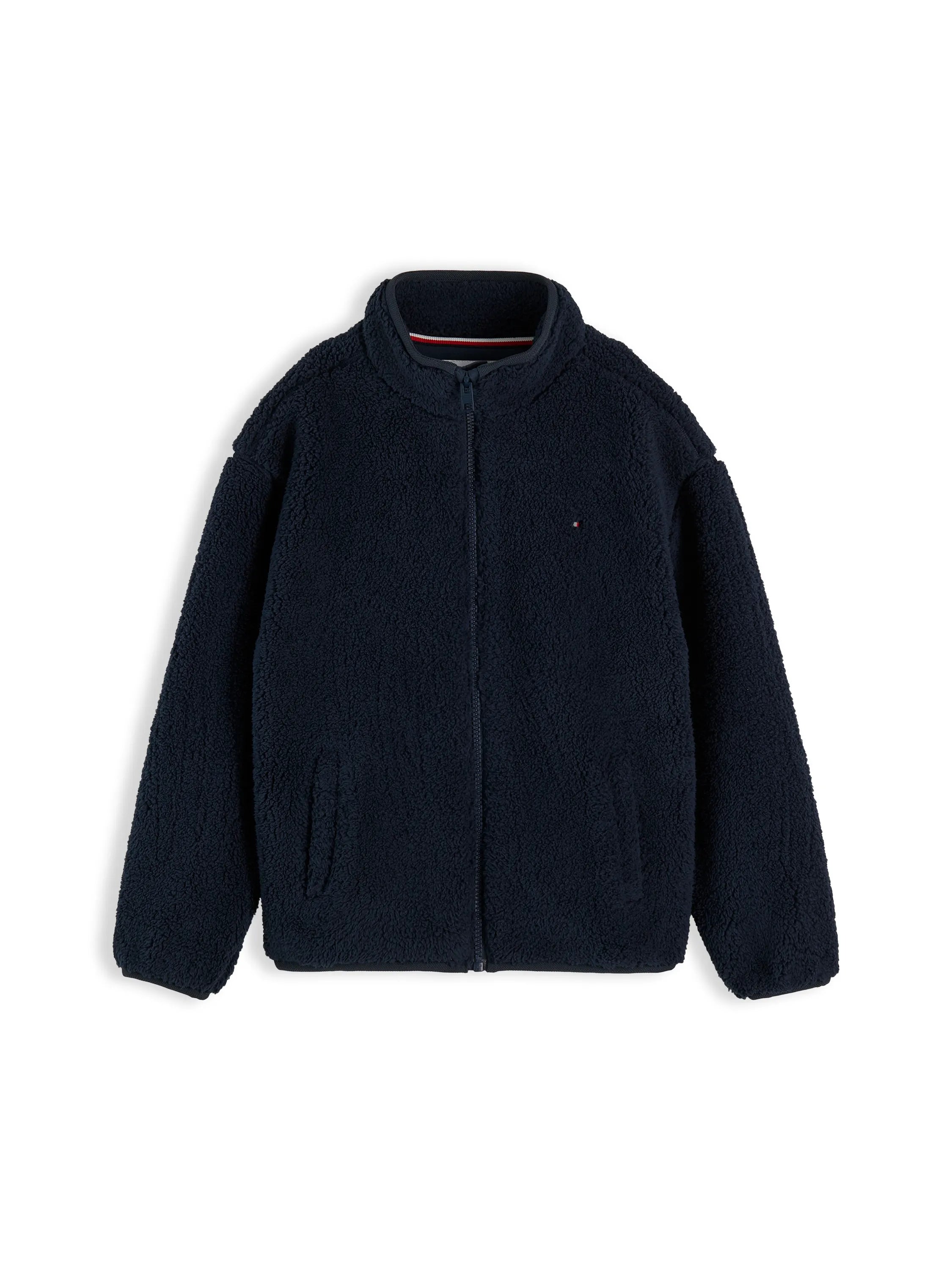 Teddyjacke mit Stehkragen