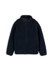 Teddyjacke mit Stehkragen