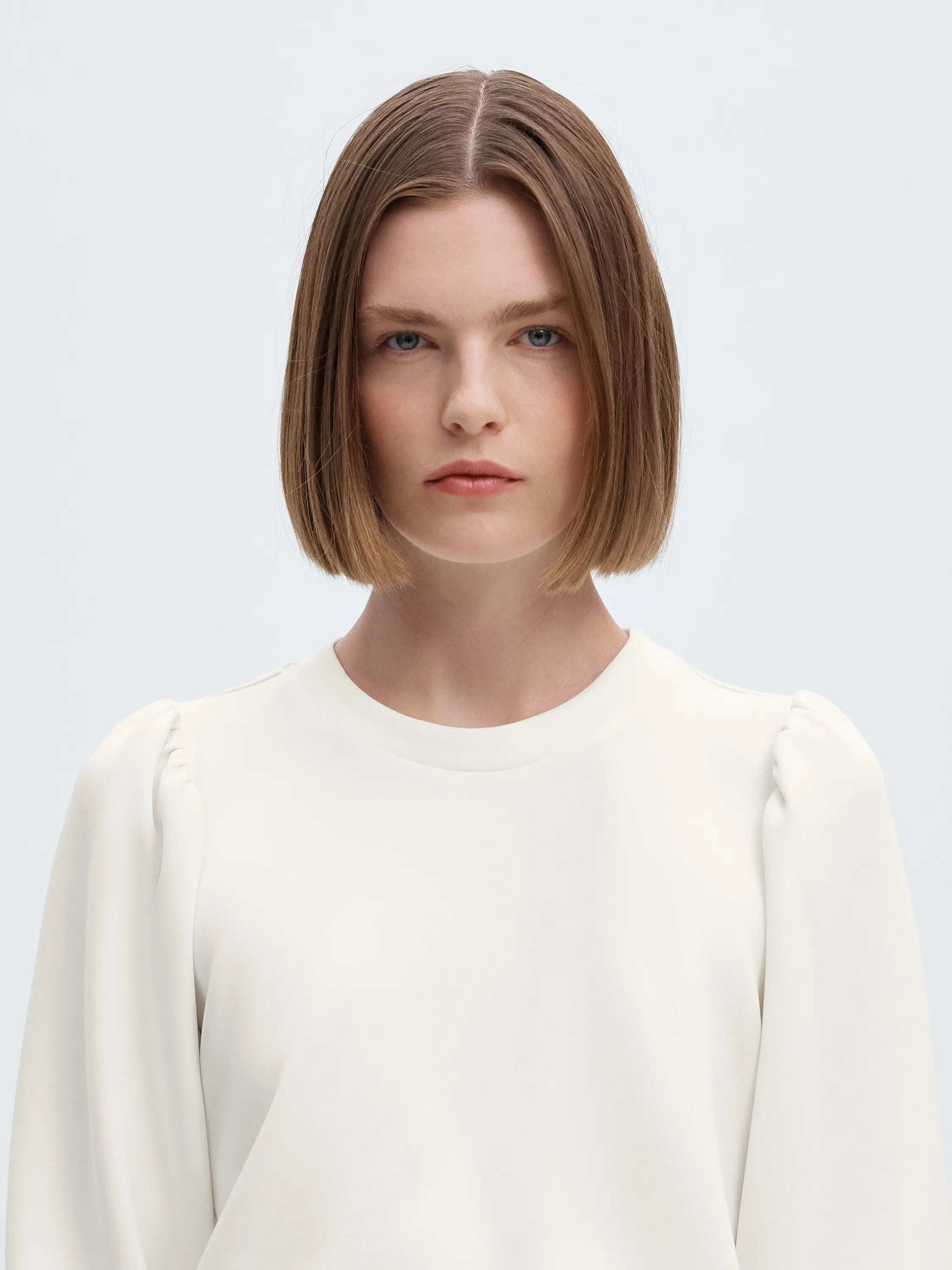 Sweatshirt mit Puffärmeln
