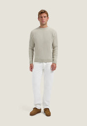 Strickpullover aus Baumwollmix