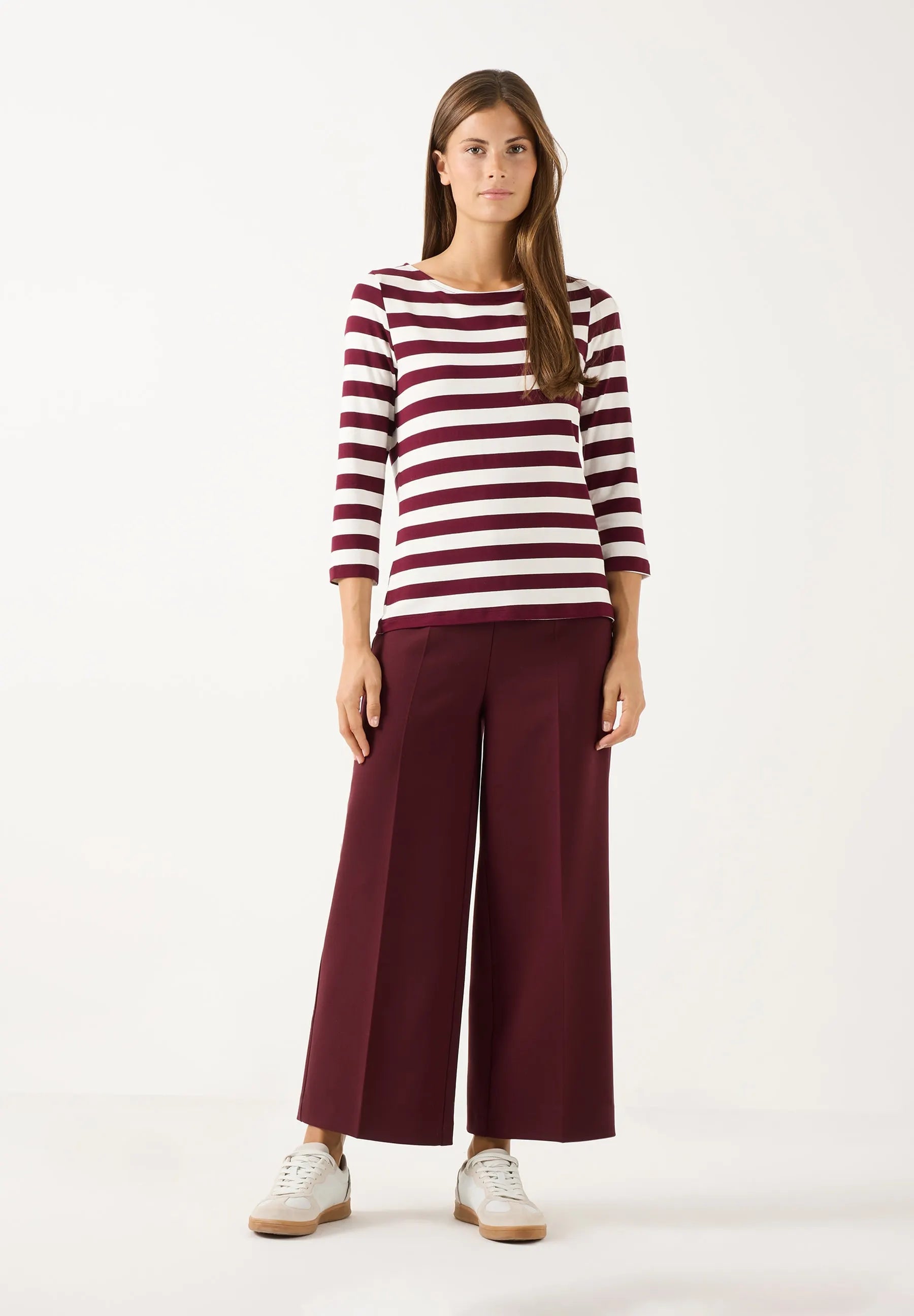 Langarmshirt gestreift