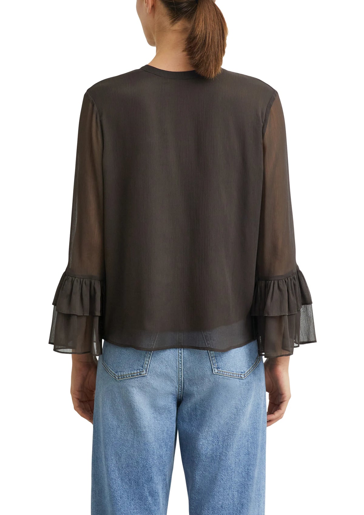 Bluse aus Viskose