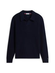 Strickpoloshirt FISHERMAN RIB