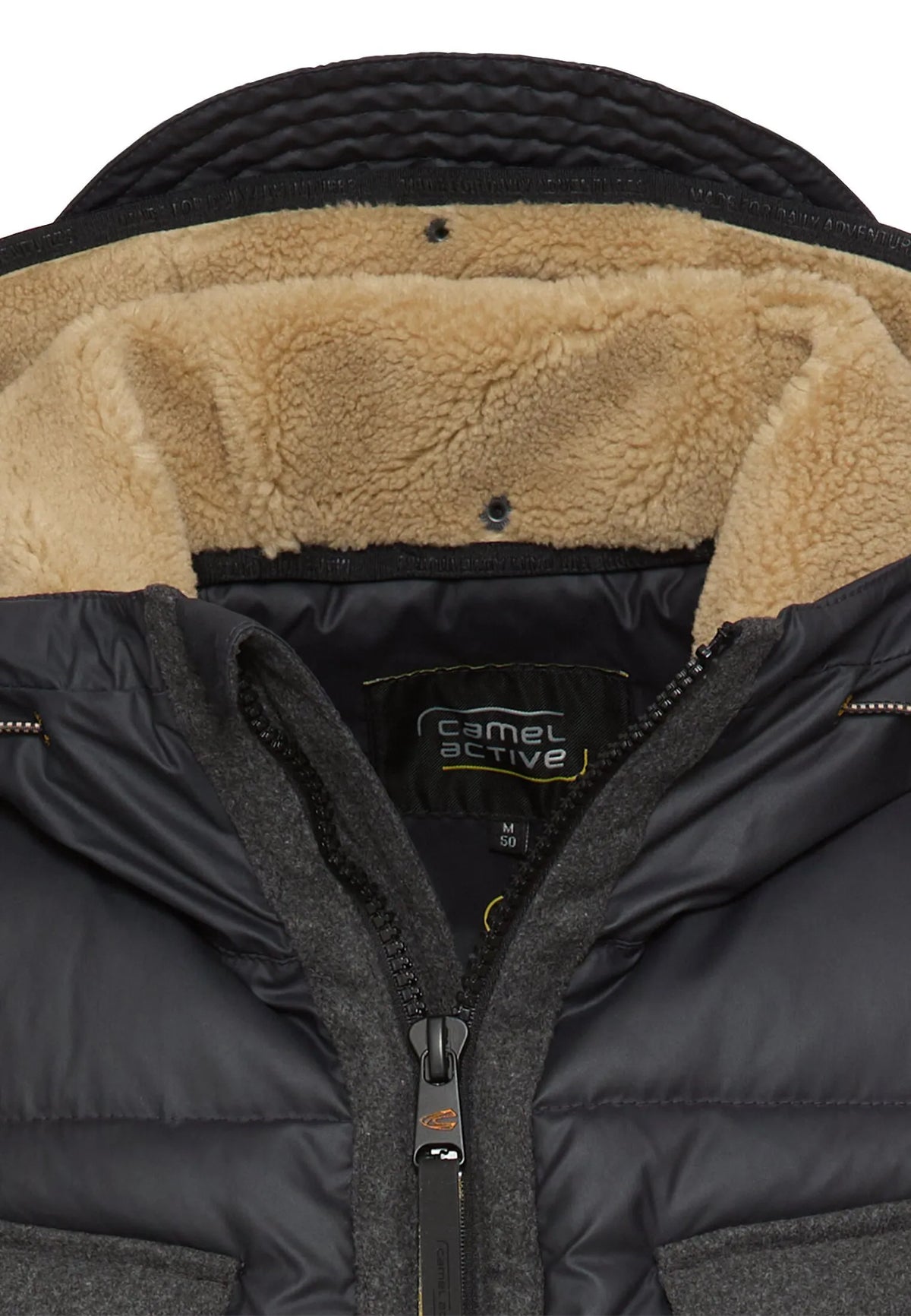 Feldjacke mit herausnehmbarem Teddyfutter