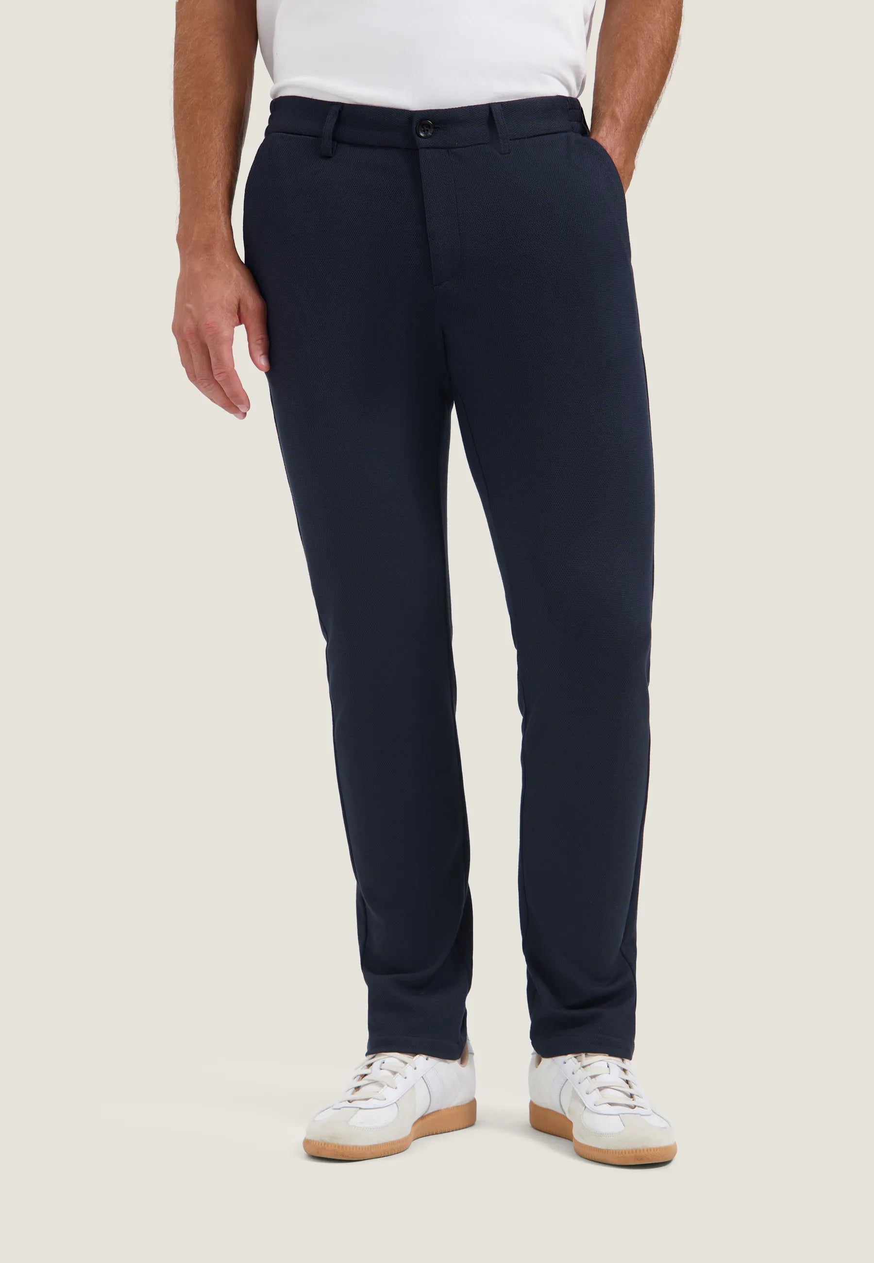 Pique-Chinohose MARLON Tapered Fit