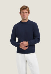 Strickpullover aus Baumwollmix