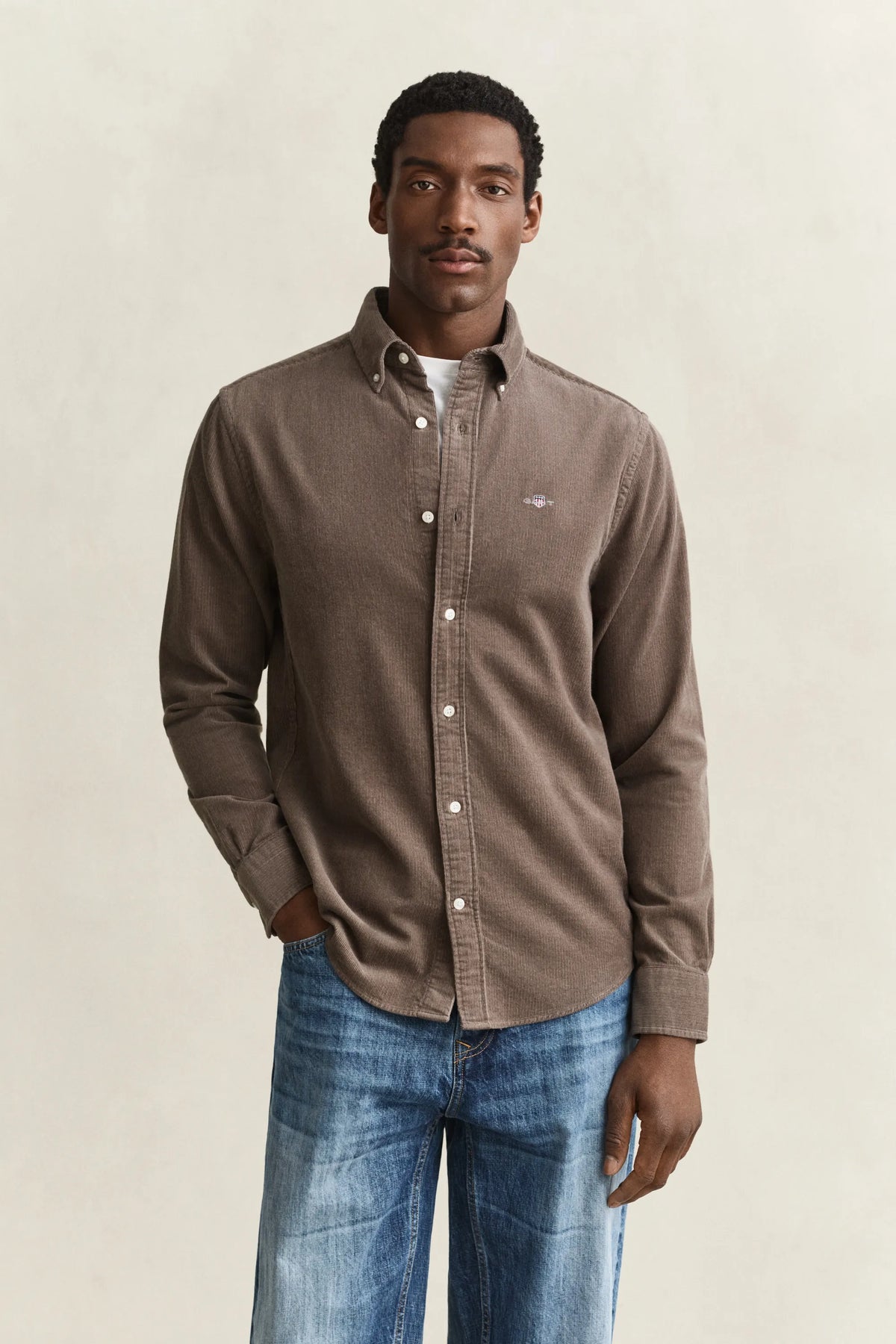 Cordhemd Regular Fit