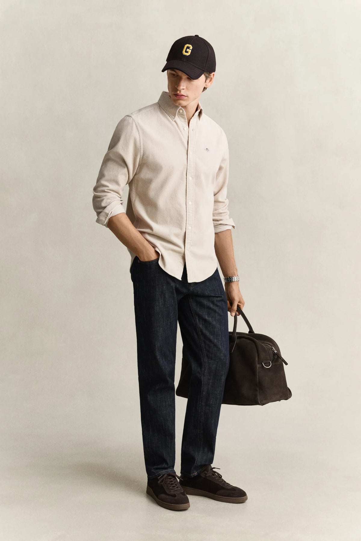 Cordhemd Regular Fit