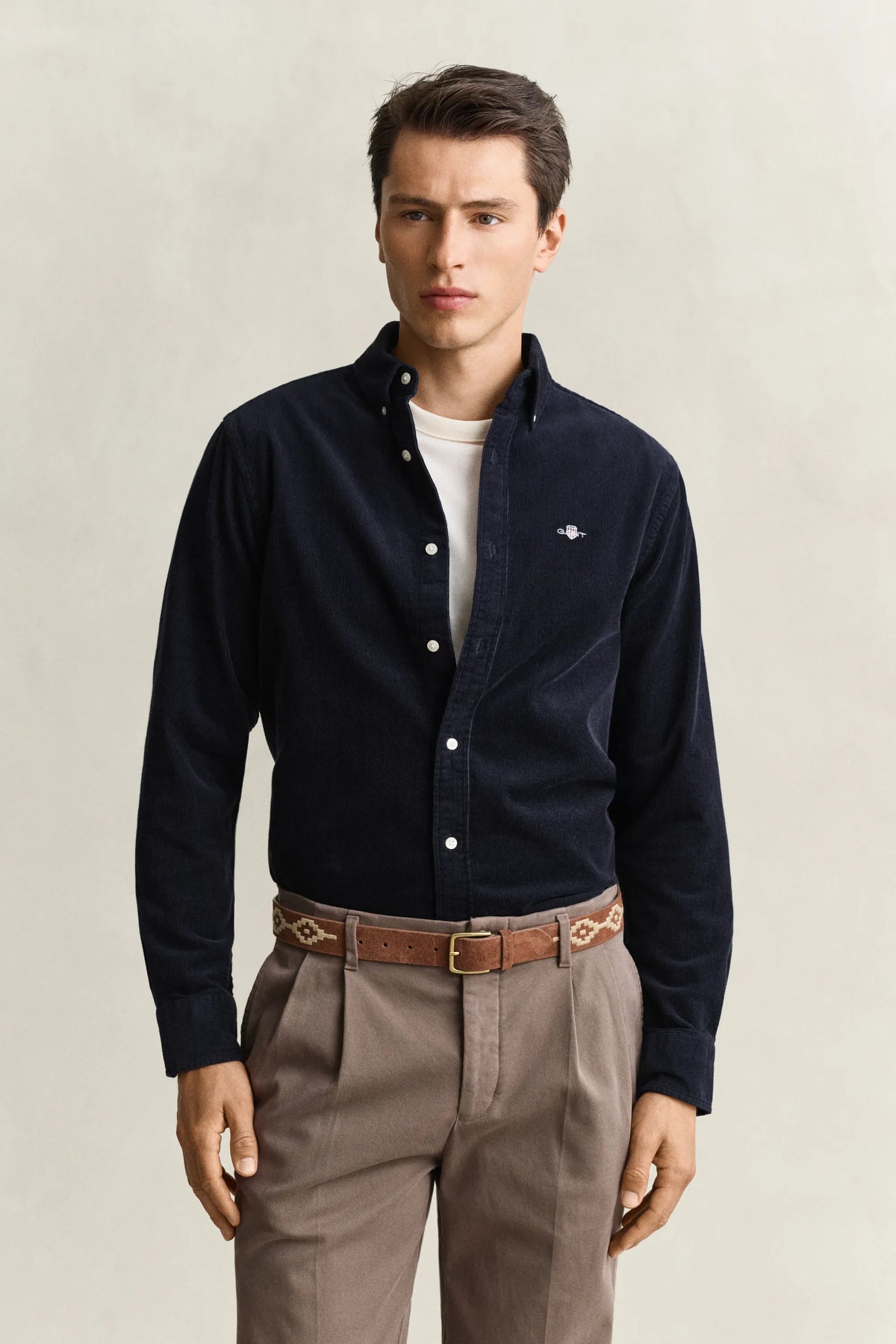 Cordhemd Regular Fit