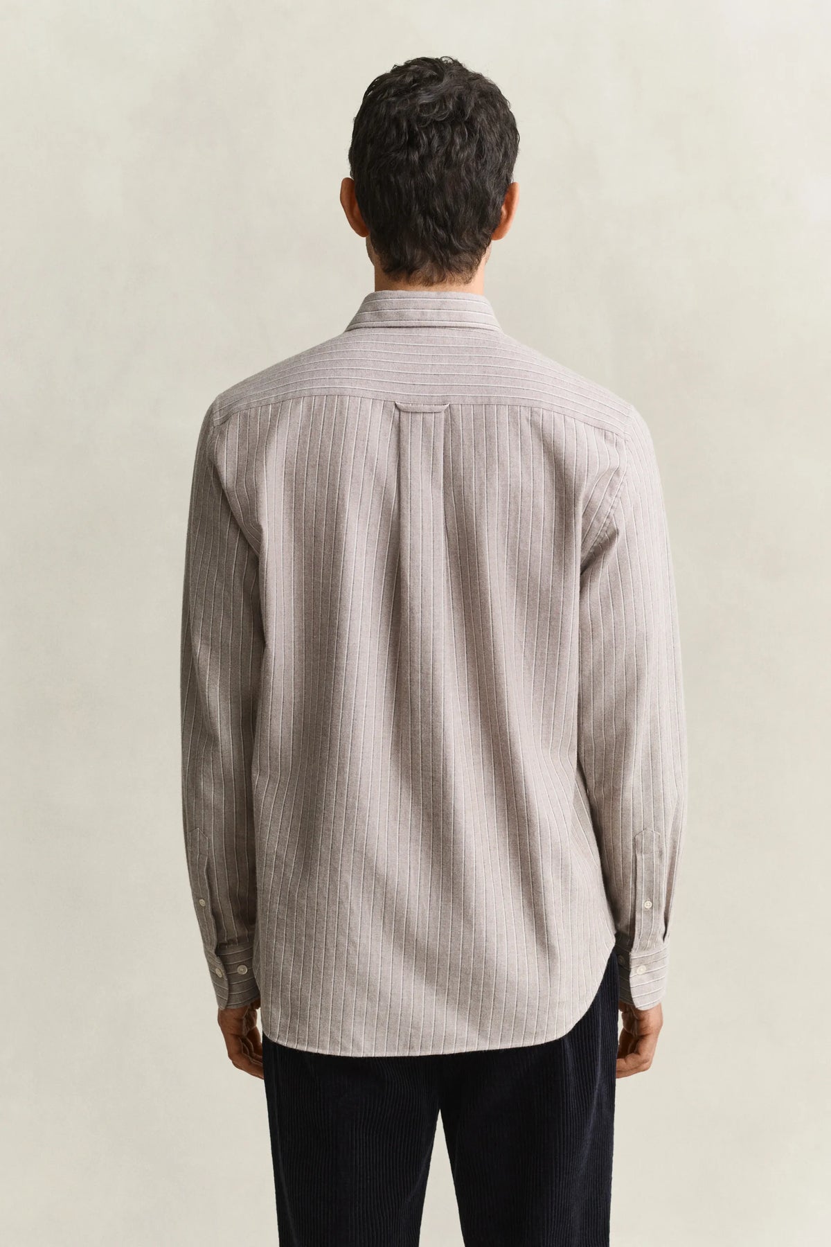 Gestreiftes Flanellhemd