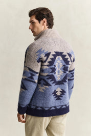 Strickjacke aus Alpakamix