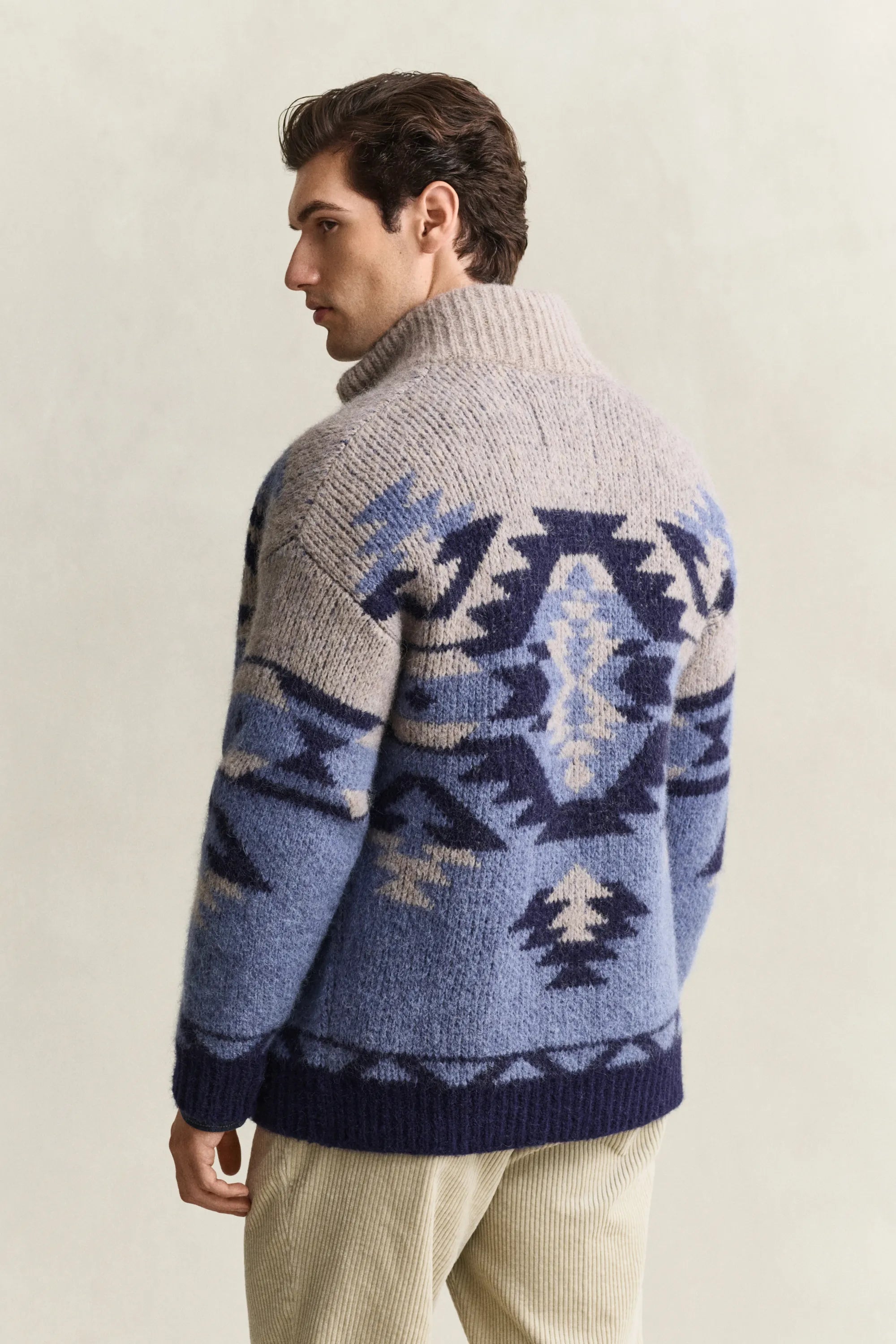 Strickjacke aus Alpakamix