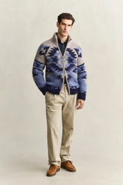 Strickjacke aus Alpakamix