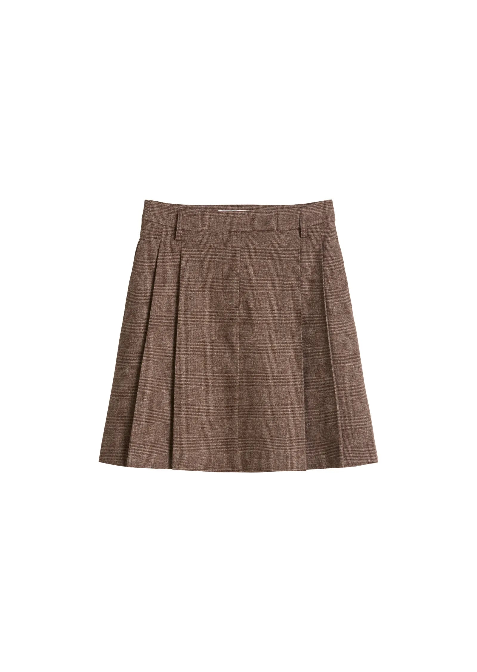 Faltenrock Mini Regular Fit