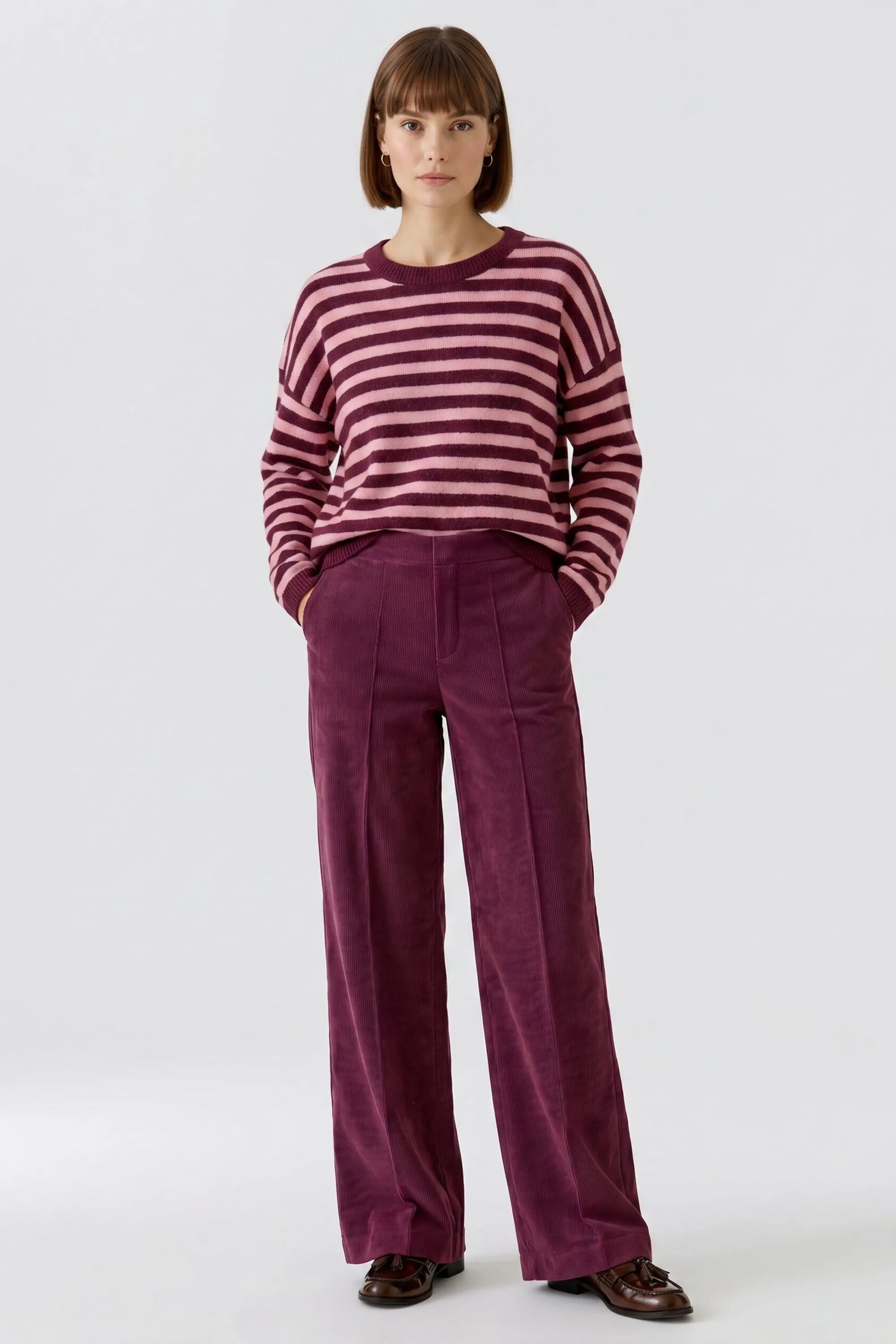 Cordhose Flared Leg