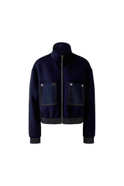Scuba-Jacke im Blouson Stil