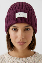 Strickmütze aus Baumwollmix