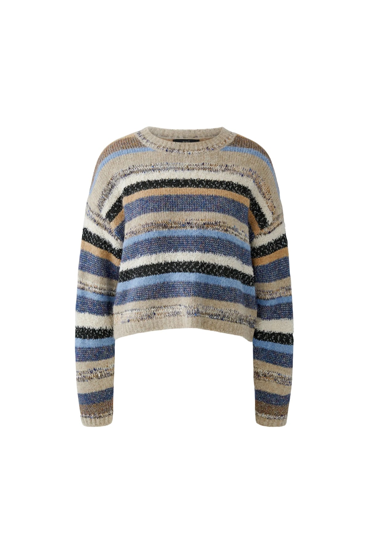 Strickpullover gestreift