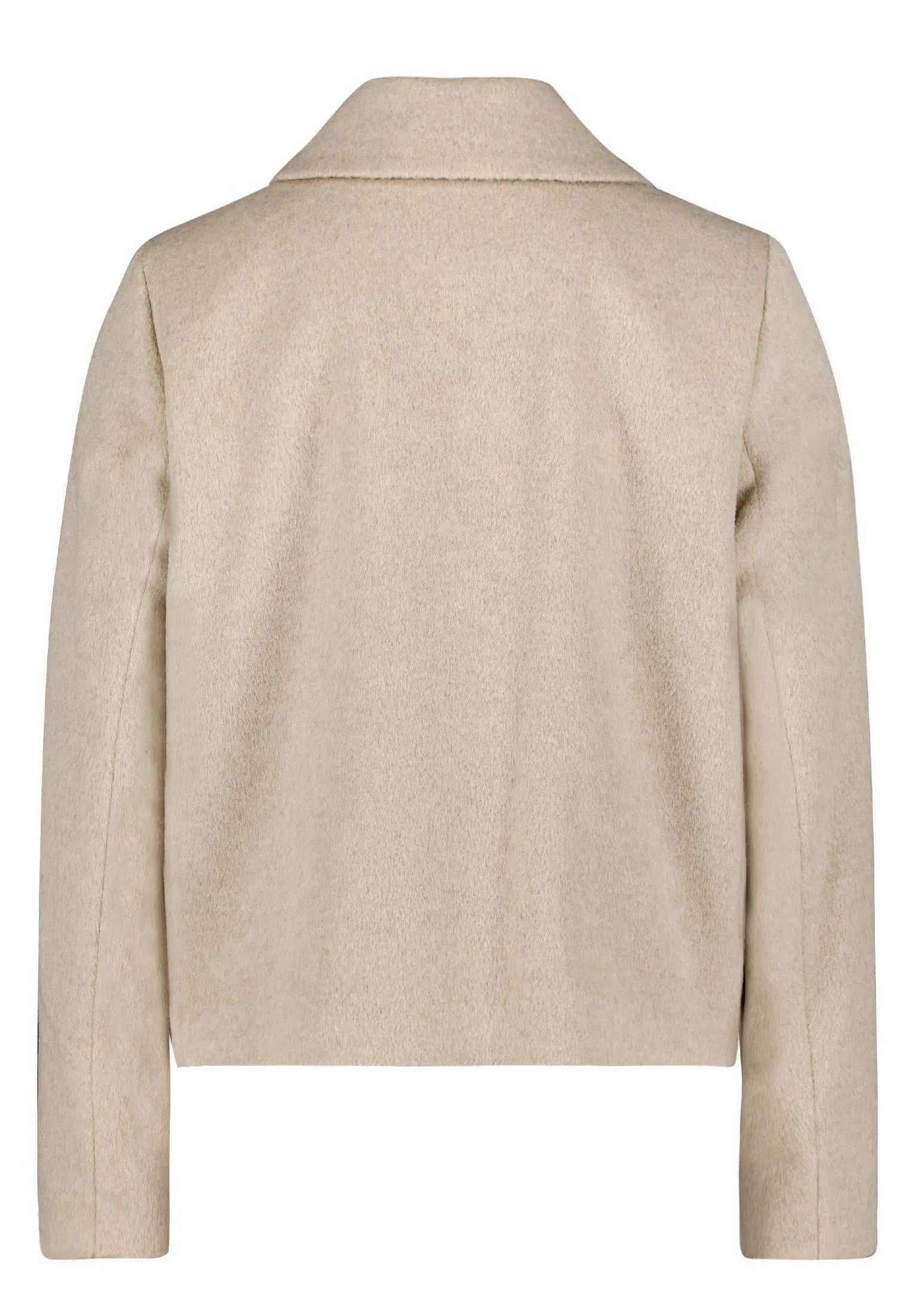 Übergangsjacke mit aufliegendem Kragen