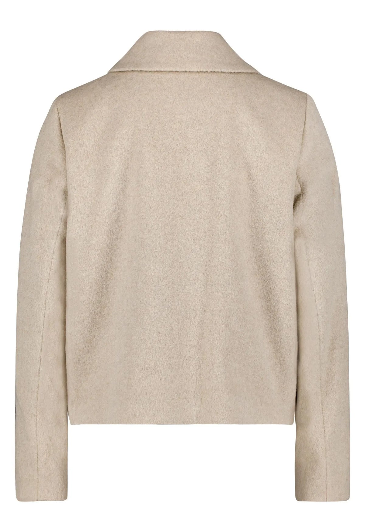 Übergangsjacke mit aufliegendem Kragen